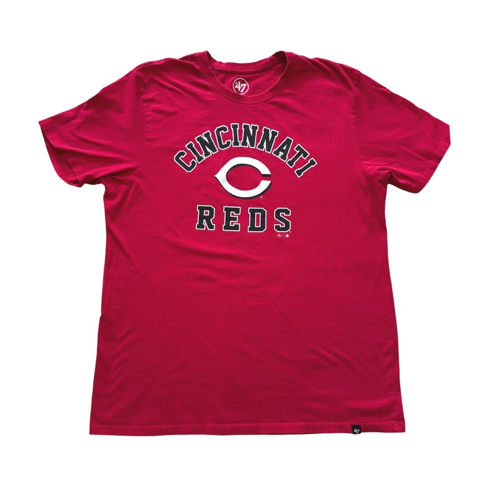Cincinnati Reds '47 Brand Red Graphic T-Shirt XL‎ MLB Baseball